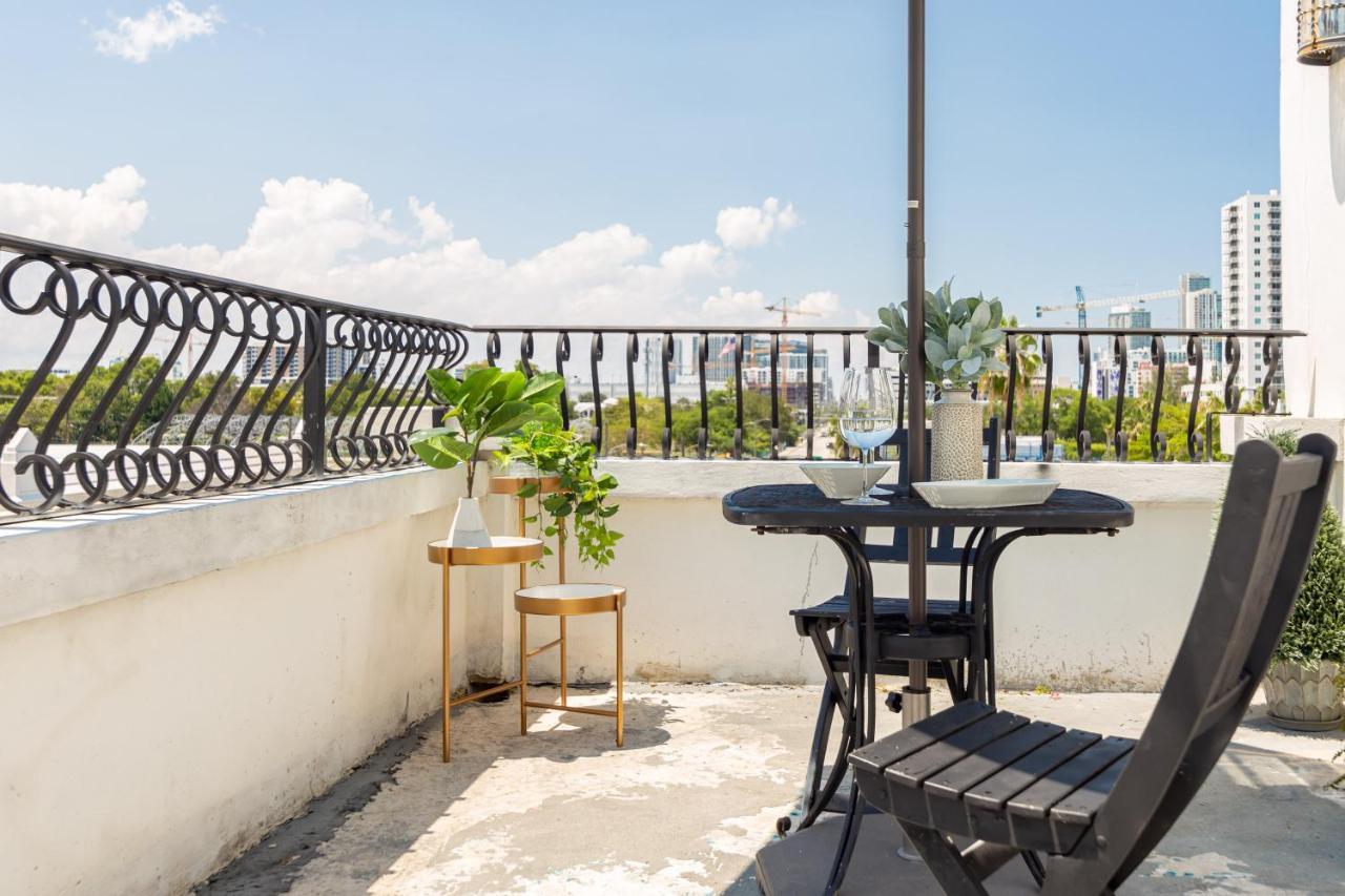 Home Miami Downtown With Balcony - 5 Minutes From Wynwood & Port - Art District Near Beach Eksteriør billede