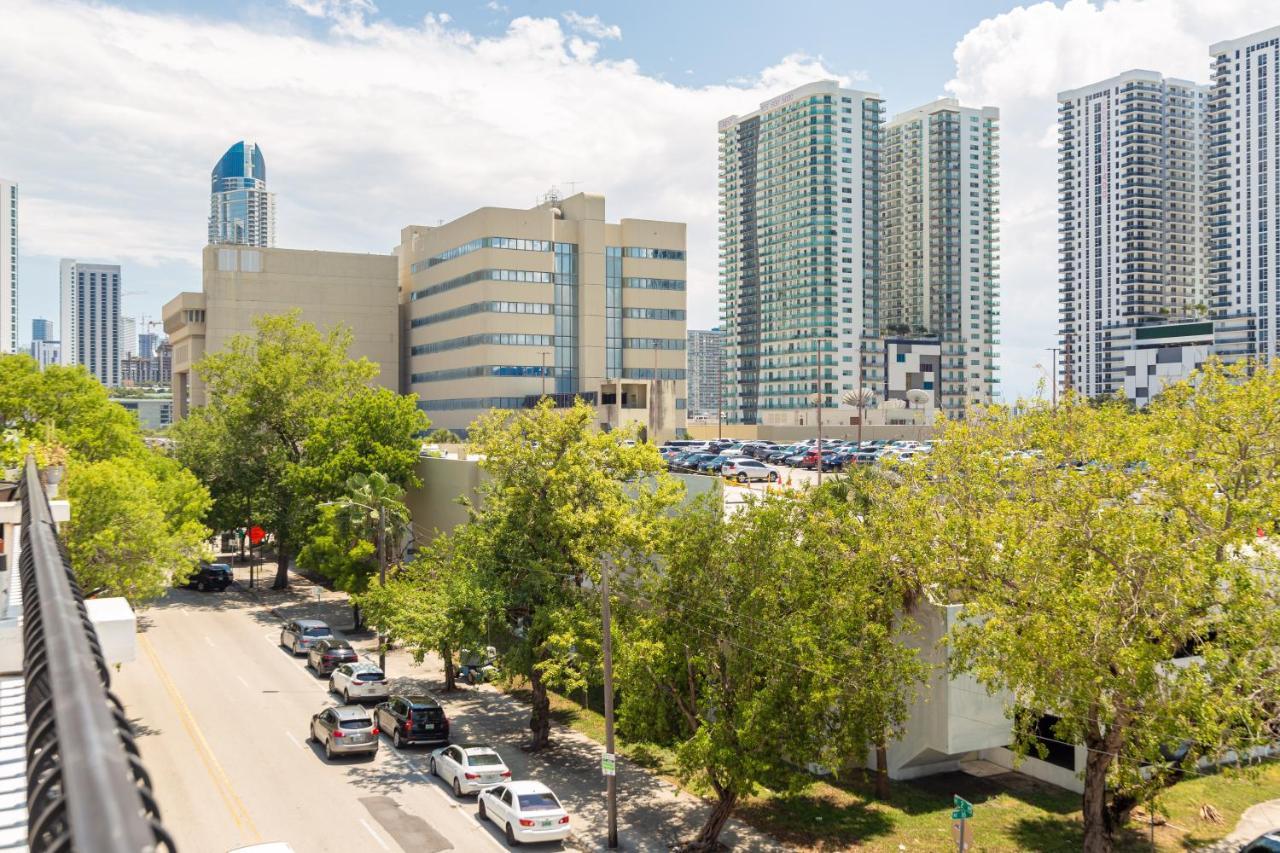 Home Miami Downtown With Balcony - 5 Minutes From Wynwood & Port - Art District Near Beach Eksteriør billede